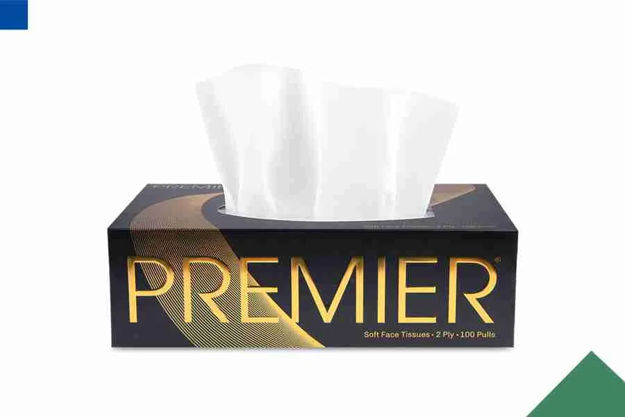 Premier Tissue Box (200 Pull)